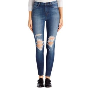J Brand Maria High Rise Skinny decoy destruct